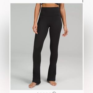 High rise mini-flared pant 32”